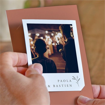 Carte recto-verso - portrait