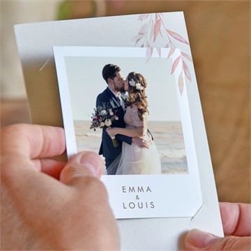 Remerciement mariage notre lien duo