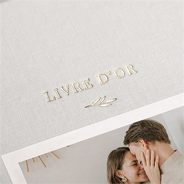 Livre d’or luxe - Mise en situation