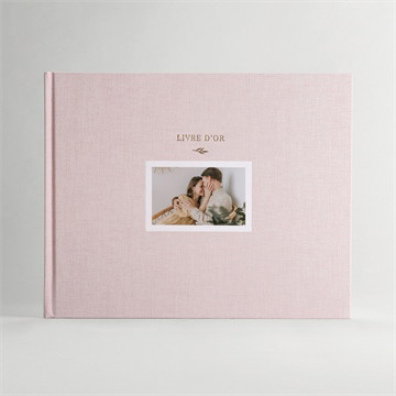 Livre d’or Rose poudré