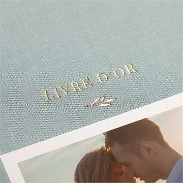 Livre d’or tissu - Mise en situation