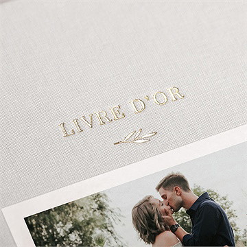 Livre d’or le grand jour - Mise en situation