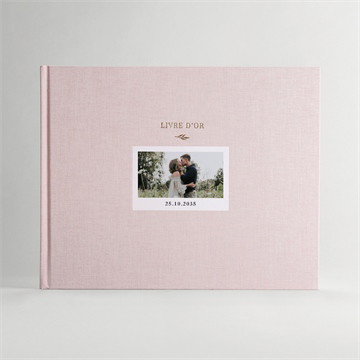 Livre d’or Rose poudré