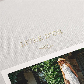 Livre d’or en photo - Mise en situation
