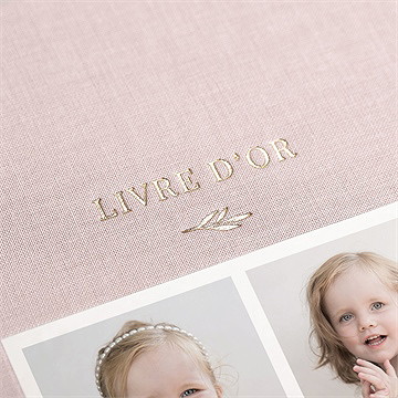 Livre d’or pêle-mêle photo - Mise en situation