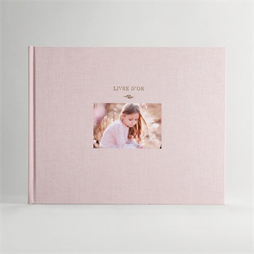 Livre d’or Rose poudré