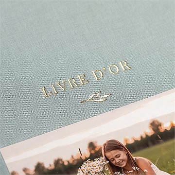 Livre d’or belle lumière - Mise en situation