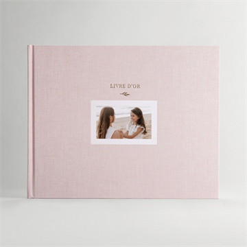 Livre d’or Rose poudré