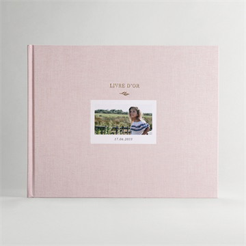 Livre d’or Rose poudré