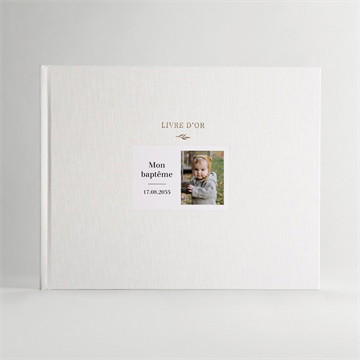 Livre d’or souvenir de mon baptême
