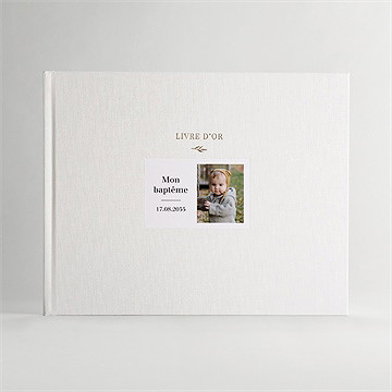 Livre d’or souvenir de mon baptême