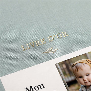 Livre d’or garçon - Mise en situation