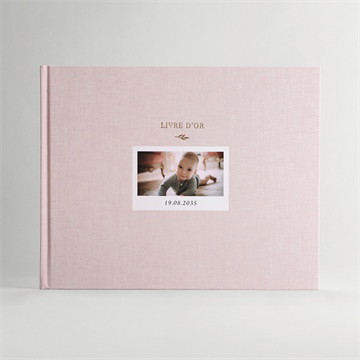 Livre d’or Rose poudré