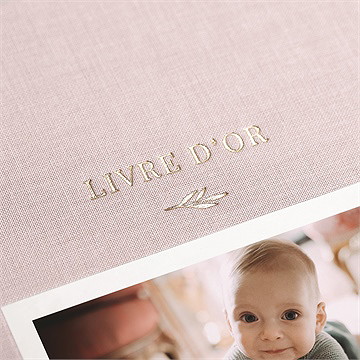 Livre d’or jour de joie - Mise en situation