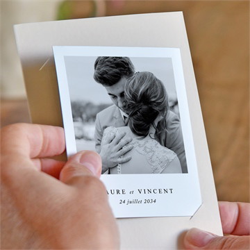 Carte recto-verso - portrait