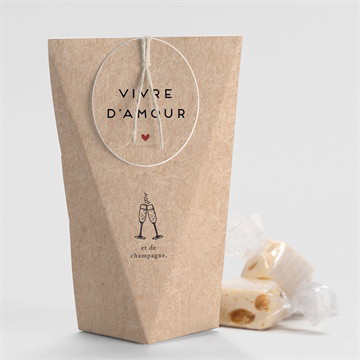 Boîte à dragées - Étui