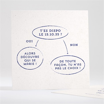 Save the Date mariage allez viens ! étui