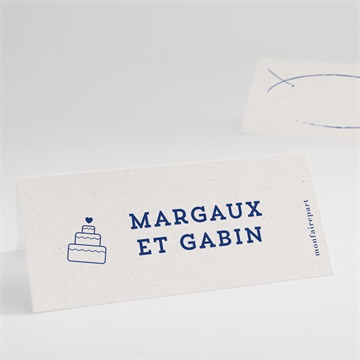 Marque-place mariage allez viens ! étui