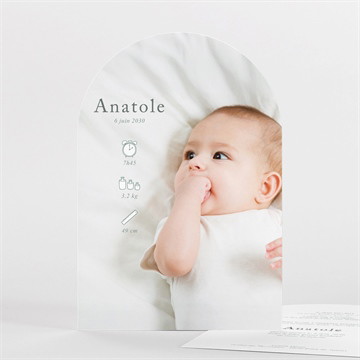 Carte recto-verso - portrait