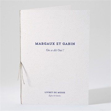 Livret de messe mariage allez viens ! étui