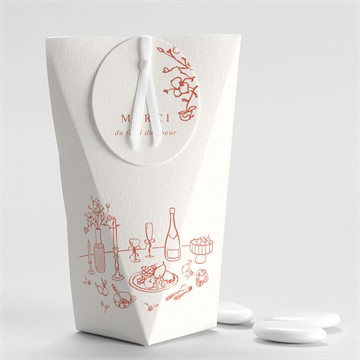 Boîte à dragées - Étui