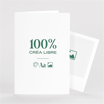 Remerciement mariage a vous de créer 100% plié duo