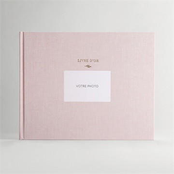 Livre d’or Rose poudré