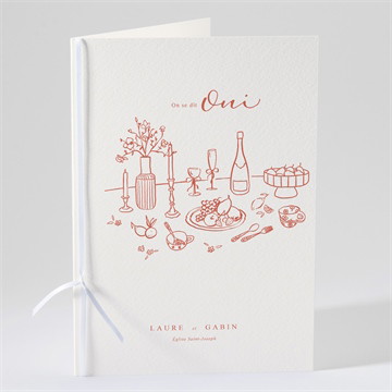 Livret de messe mariage a l'italienne