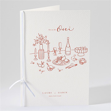 Livret de messe mariage a l'italienne