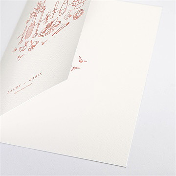 Livret de messe mariage a l'italienne - Détail du livret