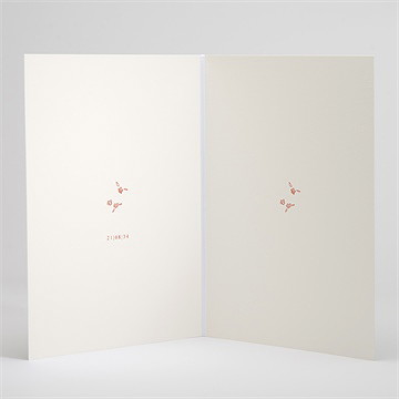 Livret de messe mariage a l'italienne - Intérieur du livret