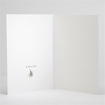 Livret de messe mariage amour elegant - Intérieur du livret