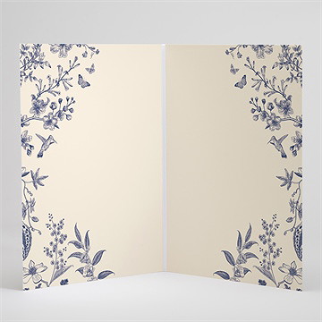 Livret de messe mariage exotique - Intérieur du livret