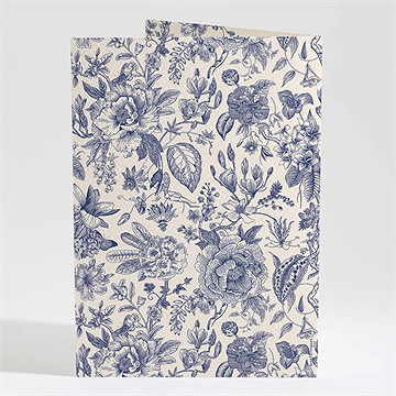 Livret de messe mariage exotique - Dos du livret