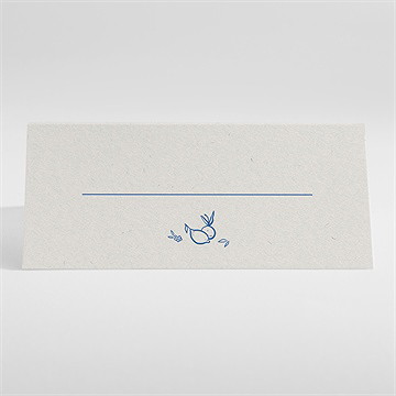 Marque-place mariage dolce vita - Dos du marque-place