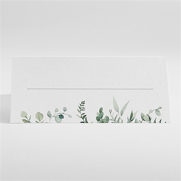 Marque-place mariage amour elegant - Dos du marque-place