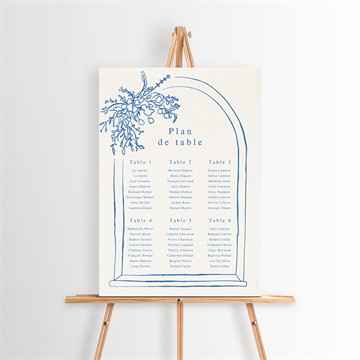 Plan de table mariage dolce vita