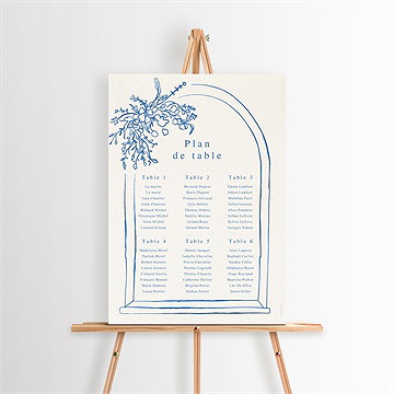 Plan de table mariage dolce vita