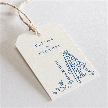 Etiquette mariage dolce vita