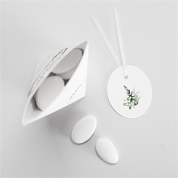 Boîte de dragées mariage amour elegant étui - Intérieur de la boîte