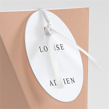 Boîte de dragées mariage bel éclat étui - Détail de la boîte