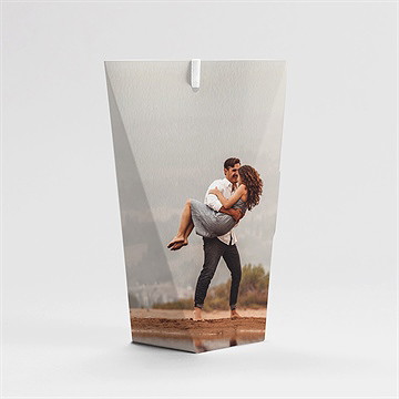 Boîte de dragées mariage bel éclat étui - Dos de la boîte