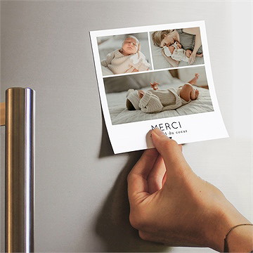 Remerciement naissance notre grand bonheur - Mise en situation