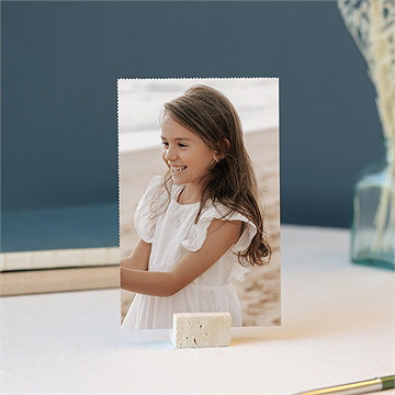 Calendrier détachable ma communion en photos - Mise en situation