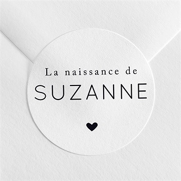 Sticker naissance notre grand bonheur