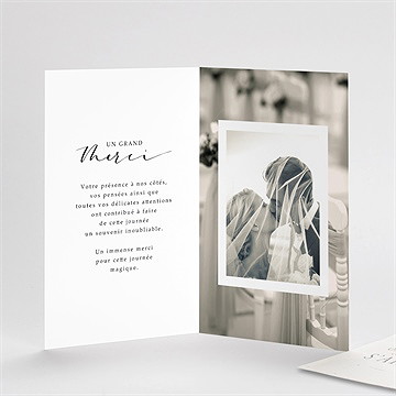 Remerciement mariage liés avec graines - Détail du remerciement