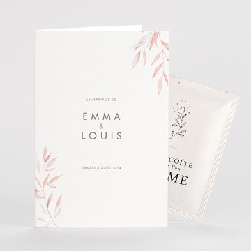 Carte pliée - portrait