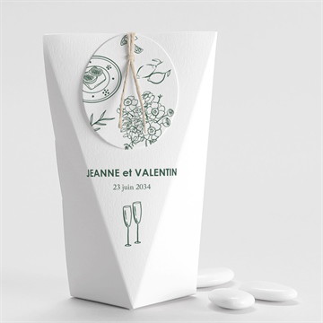 Boîte à dragées - Étui