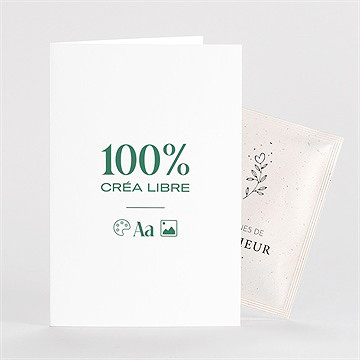 Faire-part naissance a vous de jouer avec graines