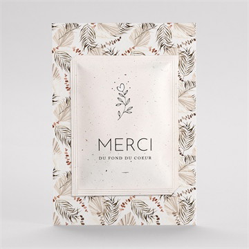 Carte recto-verso - portrait